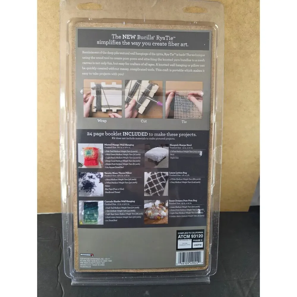 Bucilla RyaTie Tool Kit (Item #49022E)